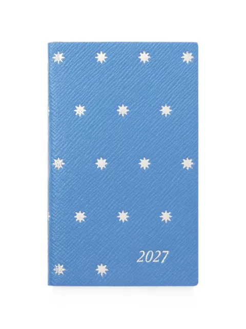 Smythson Stars 2027 Wochenplaner aus Panama-Leder
