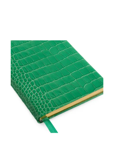 Smythson Soho Mara leather notebook