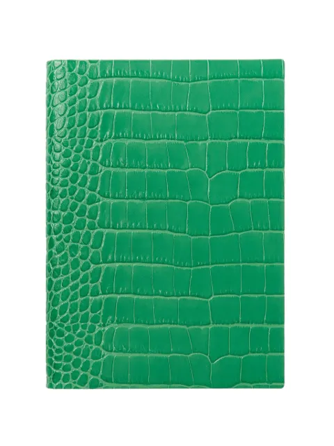 Smythson Soho Mara leather notebook