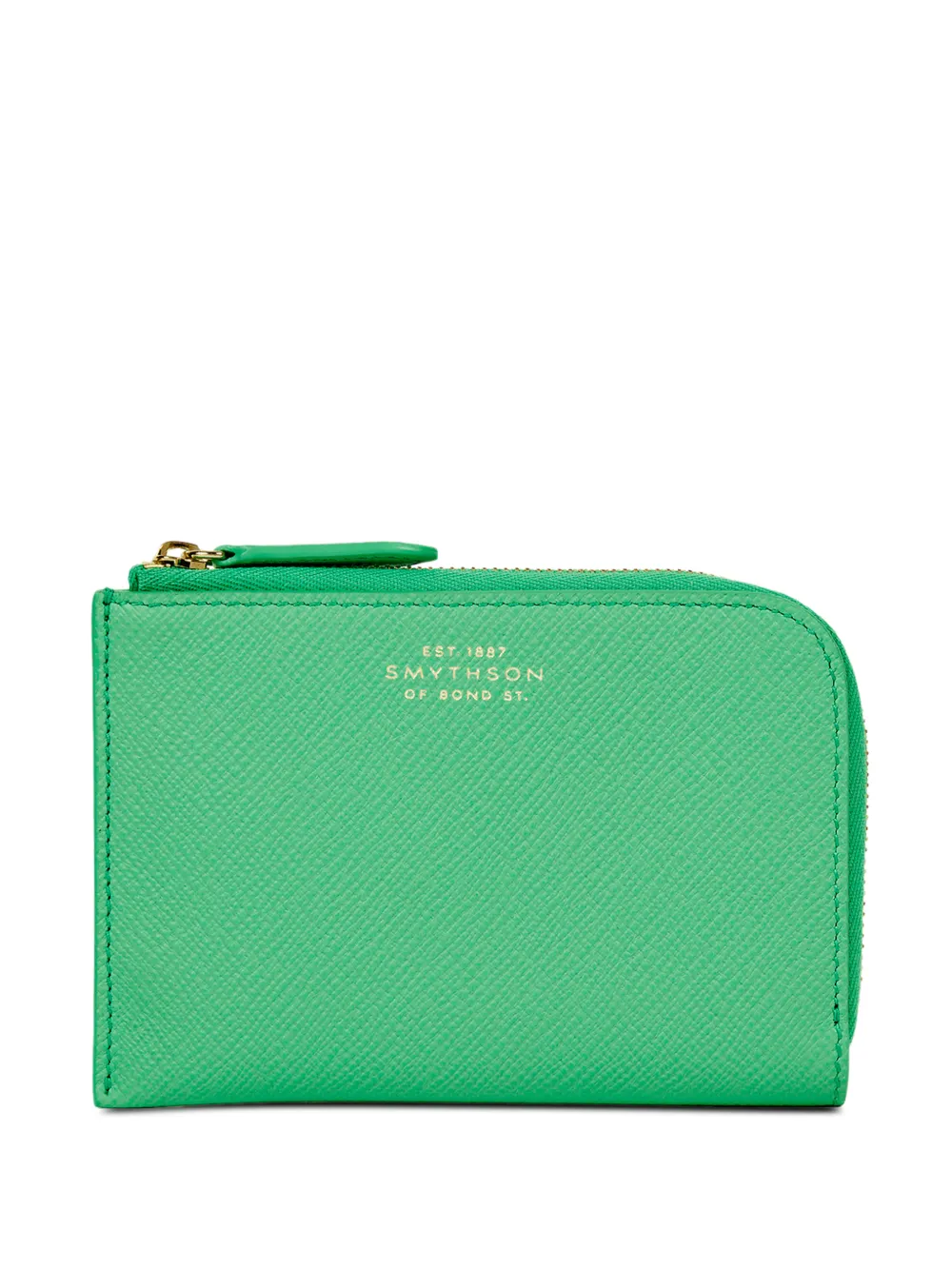 Smythson Klassisches Portemonnaie - Grün