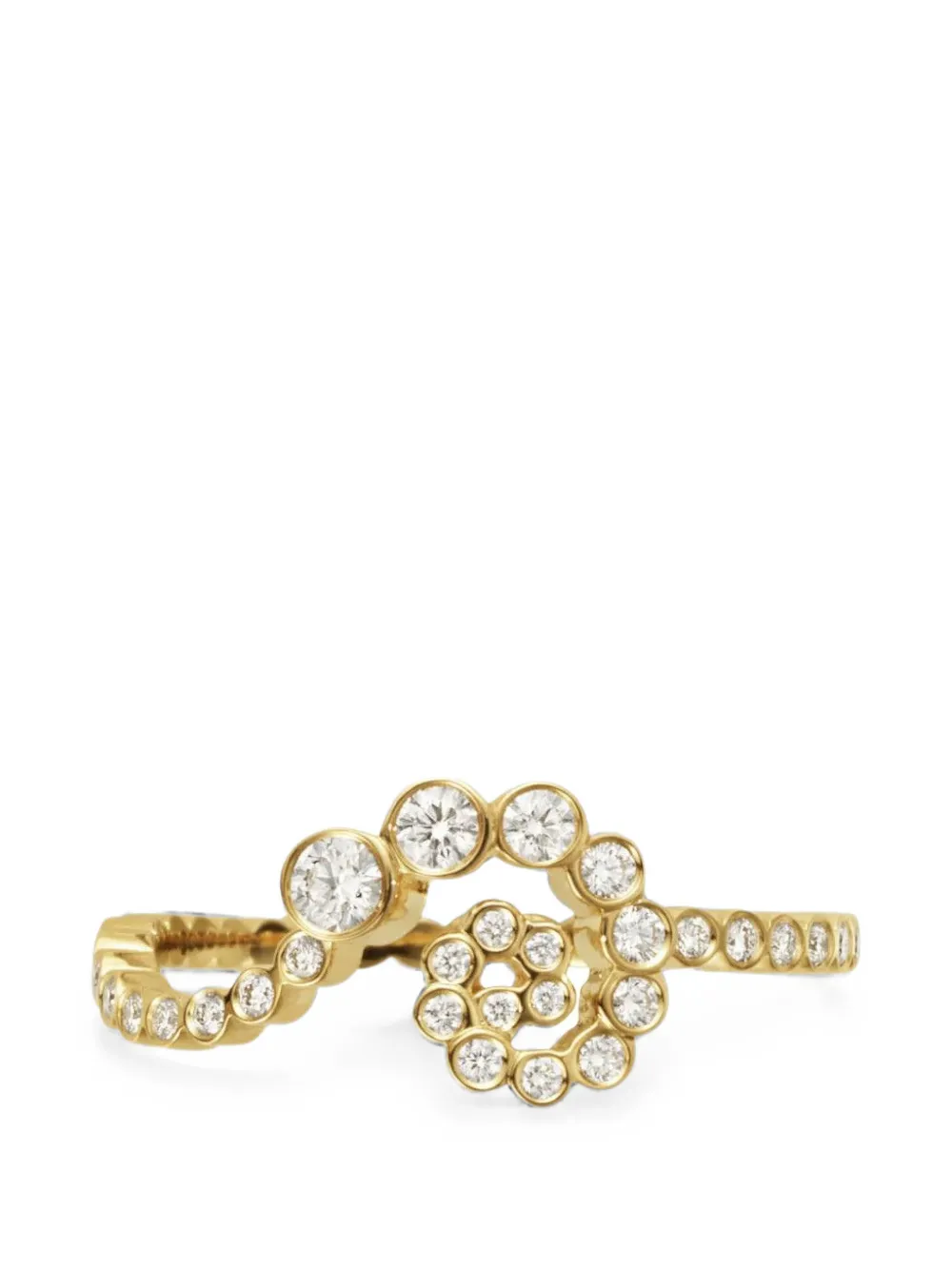 Sophie Bille Brahe Rêve Escargot diamond ring - Oro