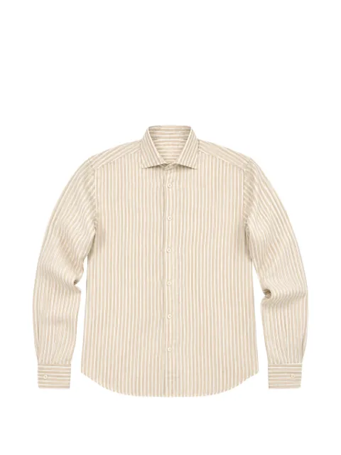 120% Lino striped shirt