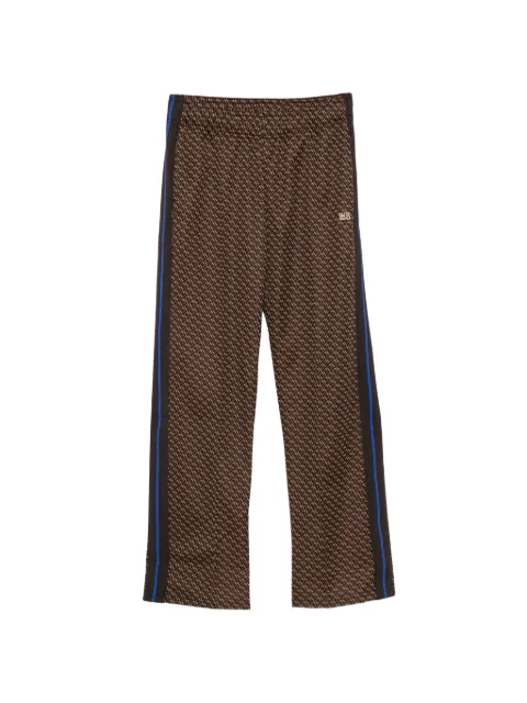 Wales Bonner Jogginghose mit Monogramm-Print