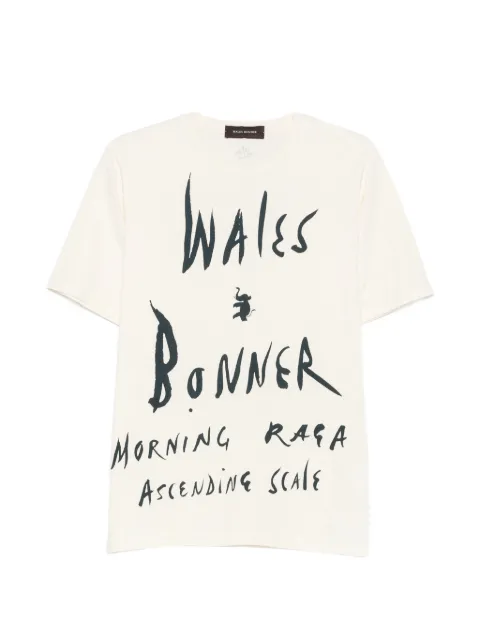 Wales Bonner logo-print T-shirt