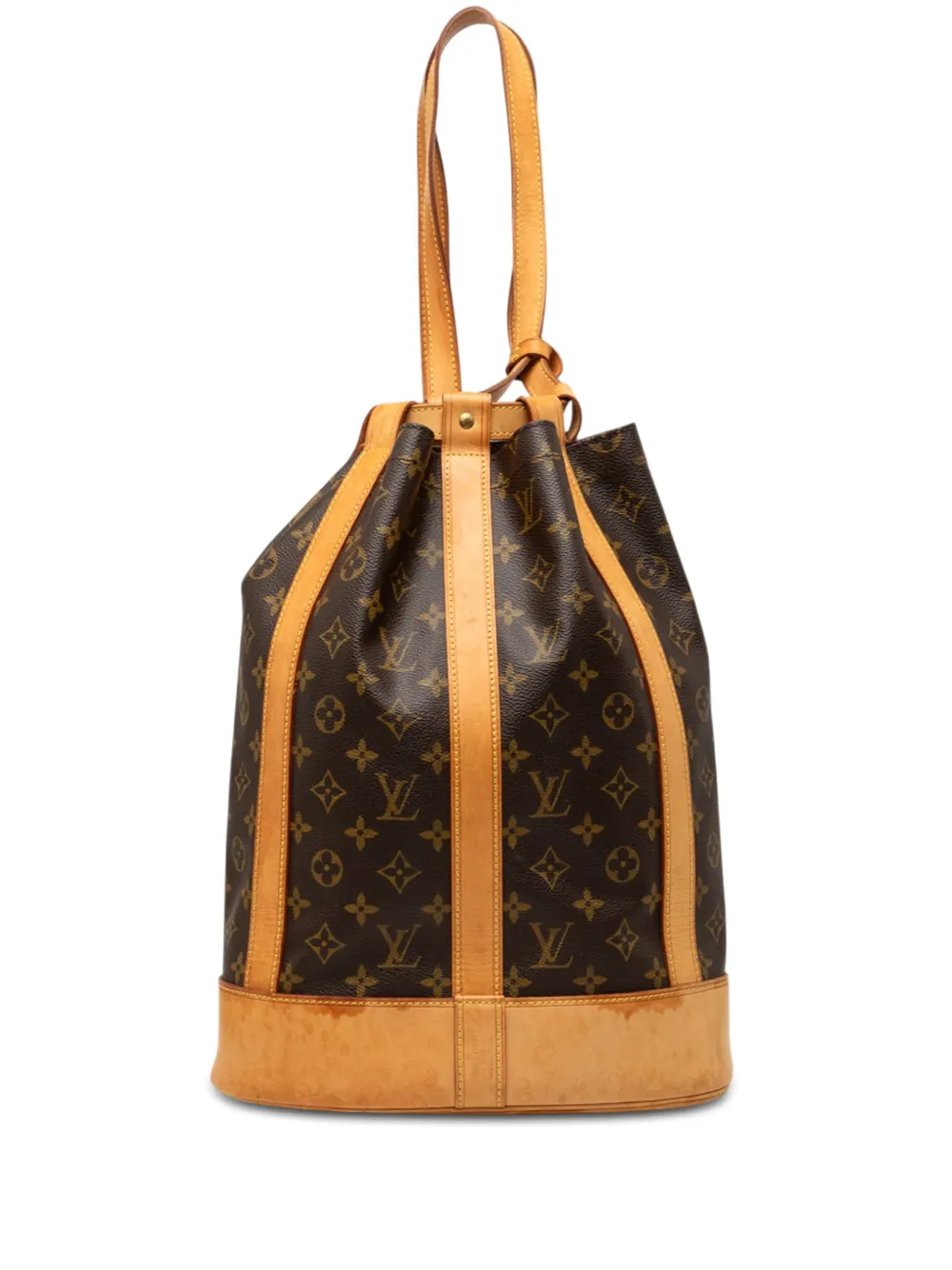 Louis Vuitton Pre-Owned Borsa a secchiello Randonnee PM con monogramma 2003 - Marrone