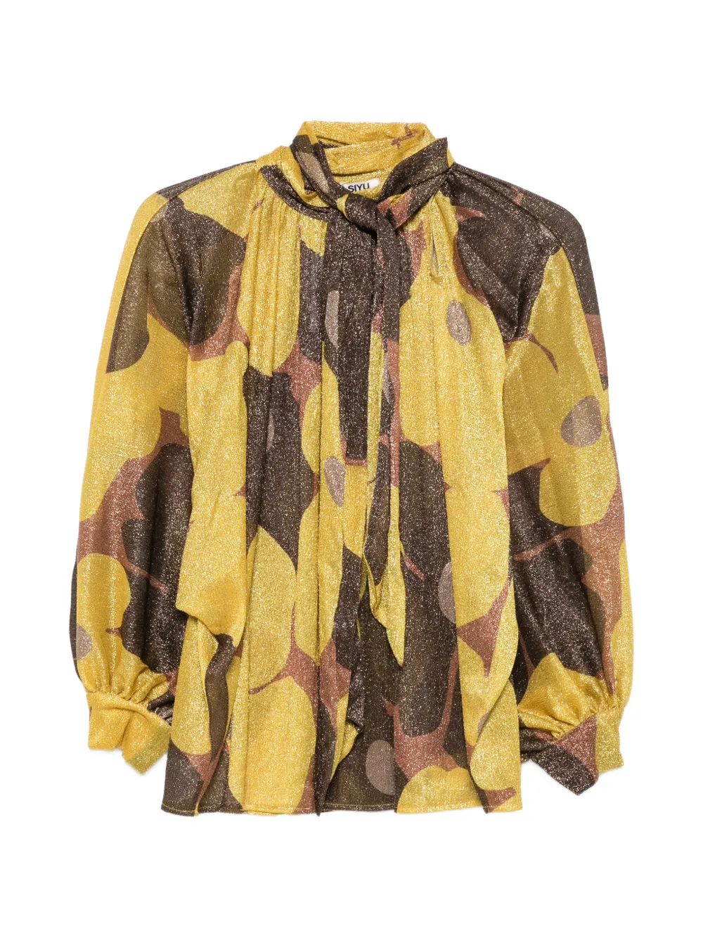Siyu pussy-bow-collar blouse - Oro