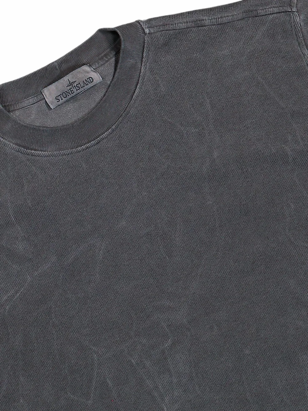 Stone Island Sweater met Compass-logo en vlakken Grijs
