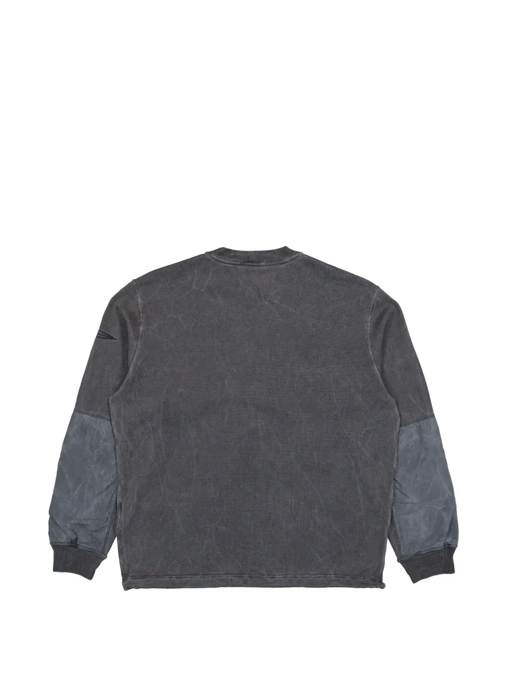Stone Island Sweater met Compass-logo en vlakken Grijs