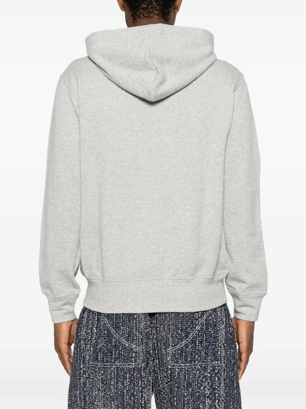 Comme Des Garçons Play Hoodie met logopatch Grijs
