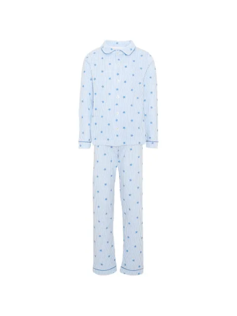 Petit Bateau star-print striped pyjamas