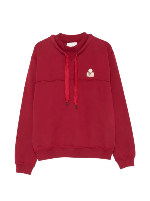 MARANT logo-print drawstring hoodie