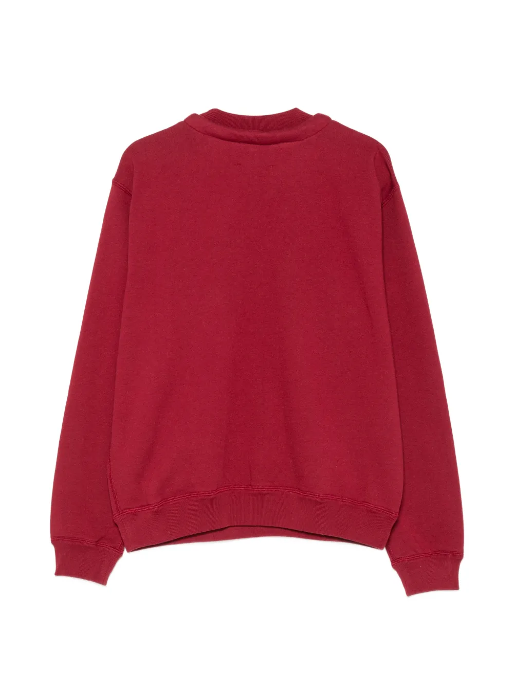 MARANT Hoodie met logoprint en trekkoord Rood