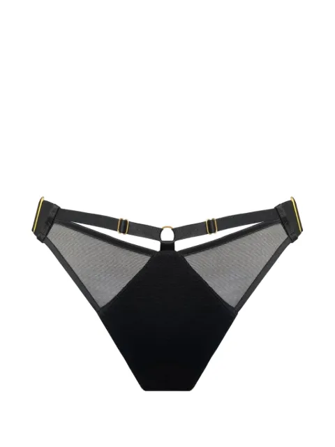 Bordelle mesh adjustable-strap briefs