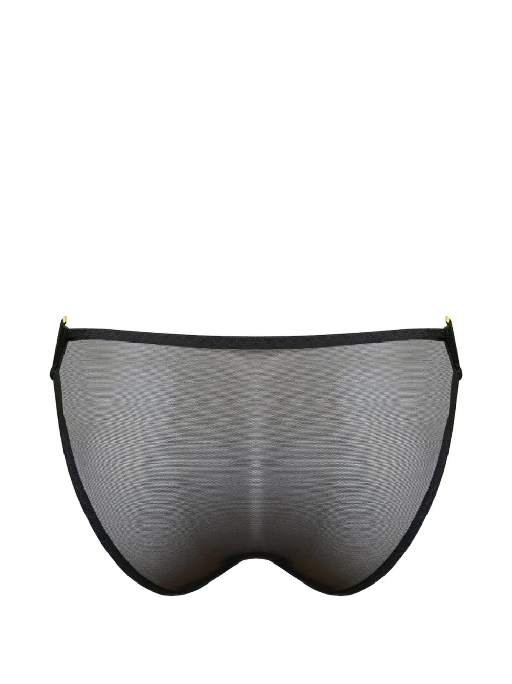 Bordelle Mesh slip met verstelbare band Zwart