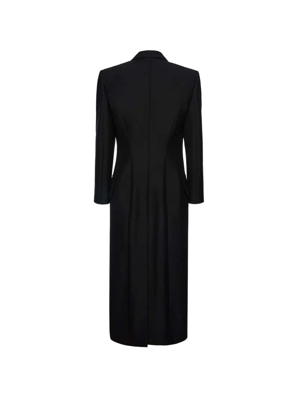 Magda Butrym Single-breasted Tailored Coat in Black, view 2