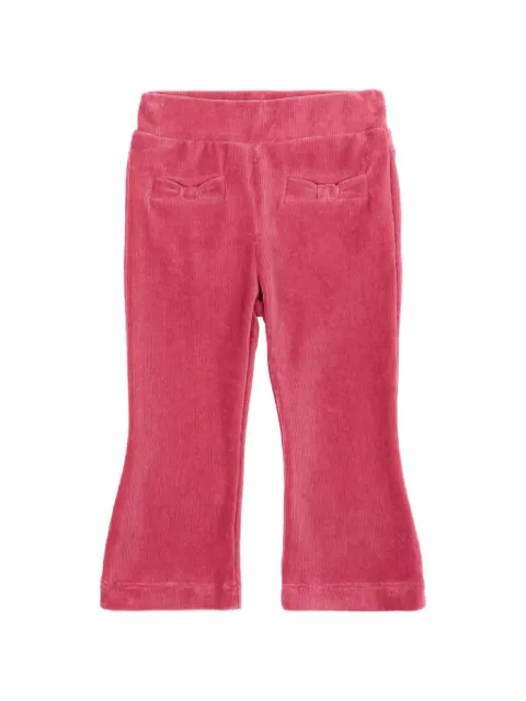 Mayoral bow-detail corduroy trousers