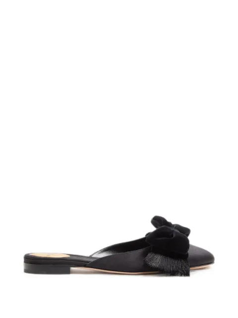Valentino Garavani Reinette satin mules