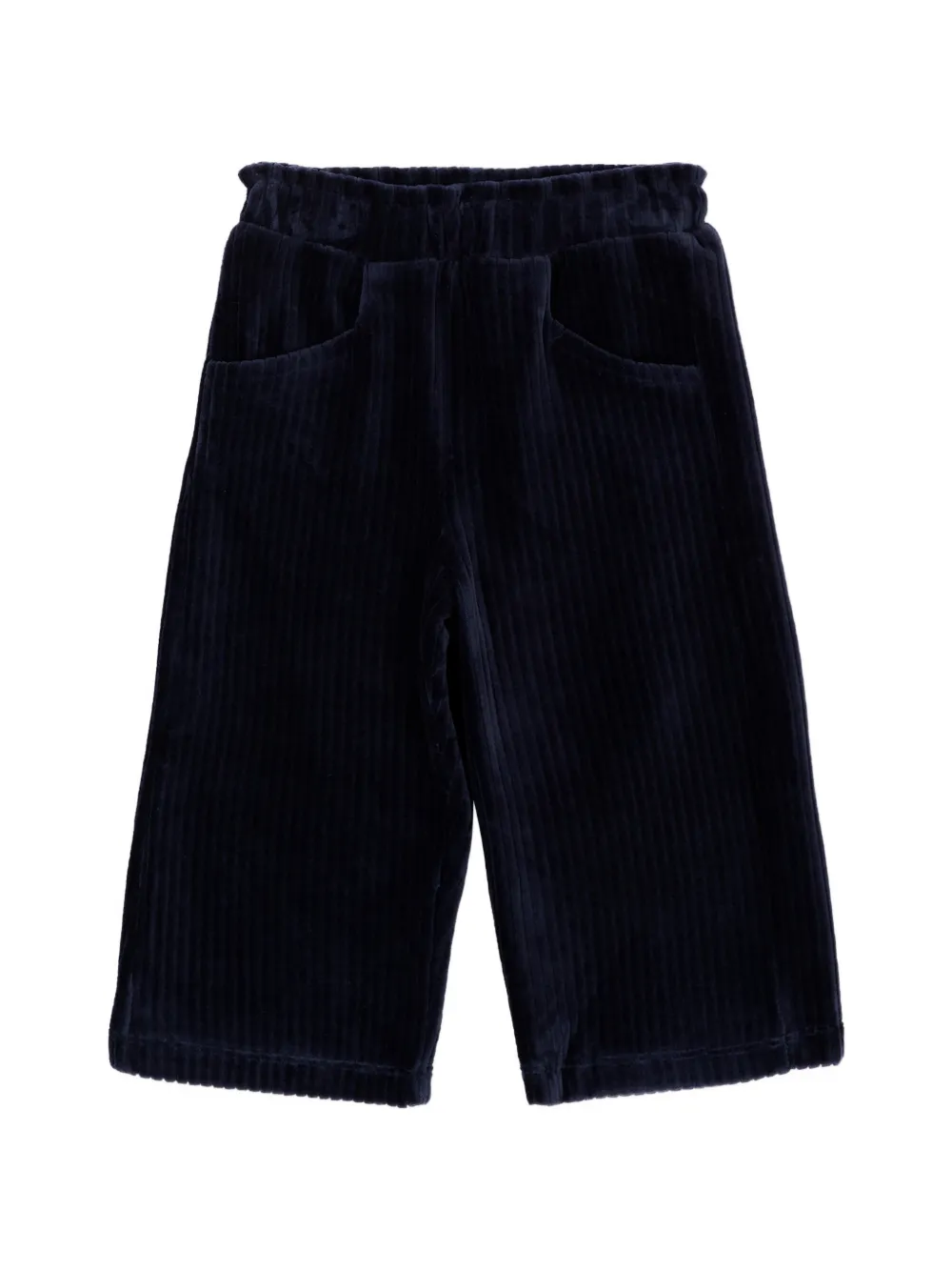 Mayoral corduroy elasticated-waist trousers - Blu