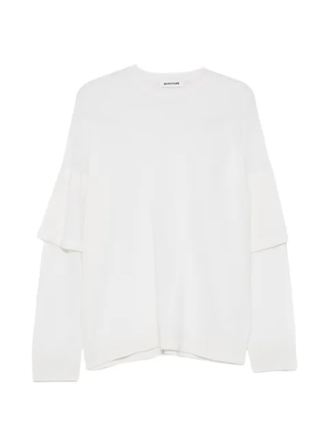 DARKPARK layered-sleeves sweater