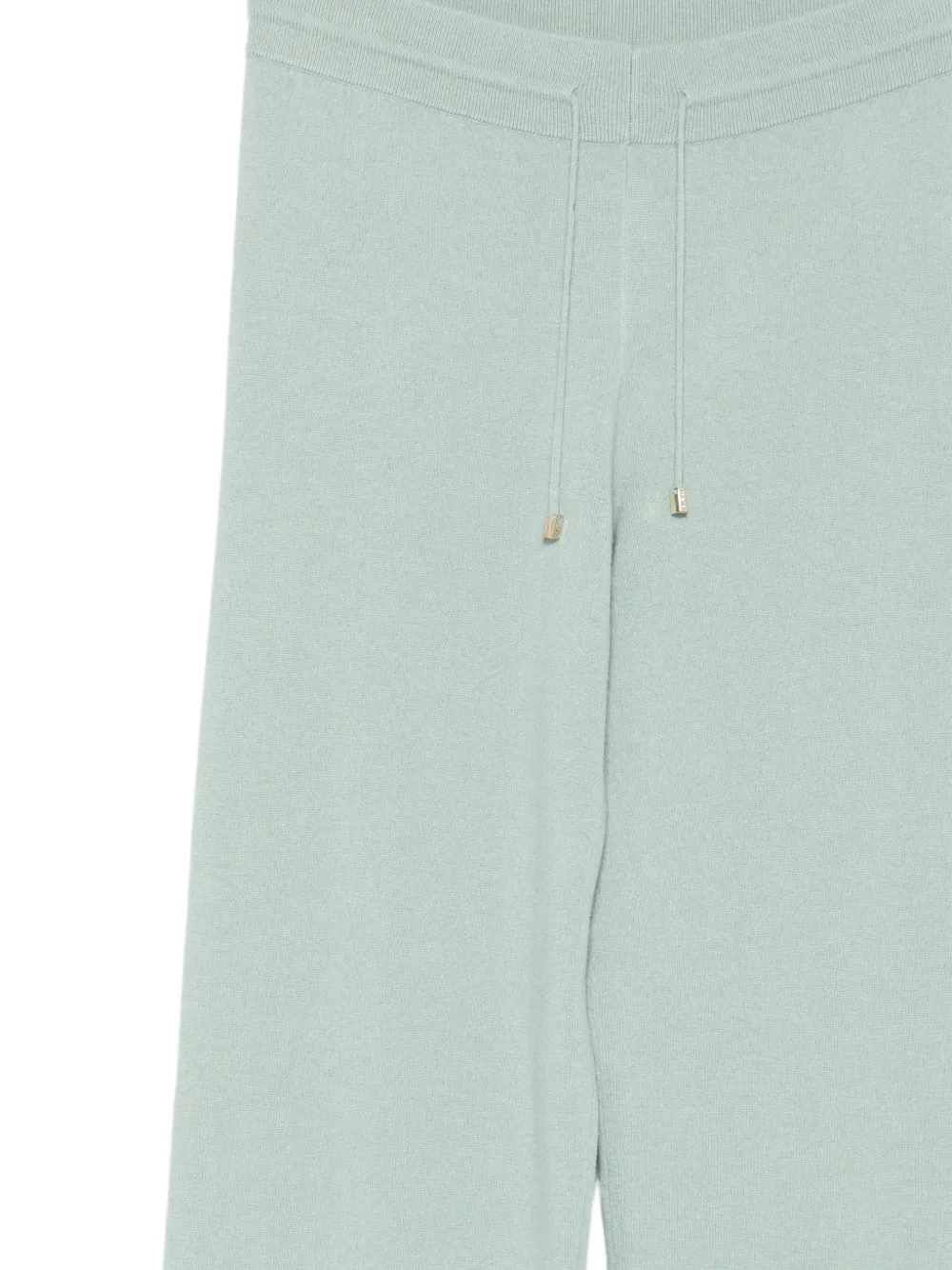 Malo Broek met trekkoordtaille Groen