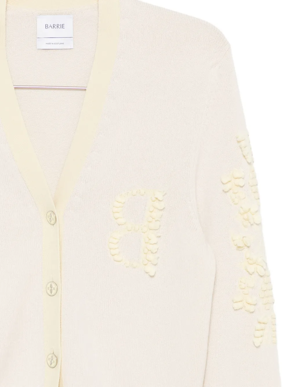 Barrie Vest met V-hals Beige
