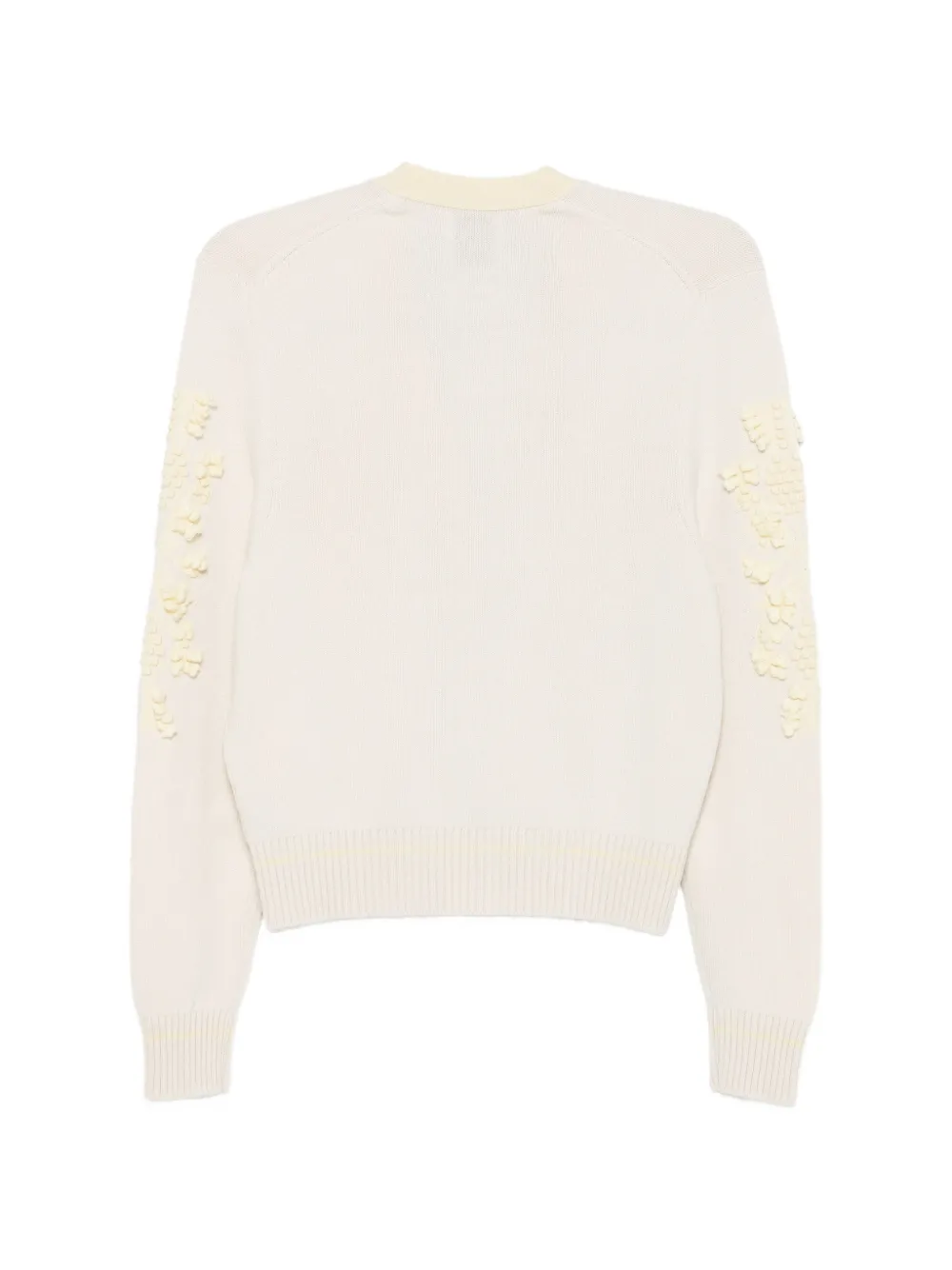 Barrie Vest met V-hals Beige
