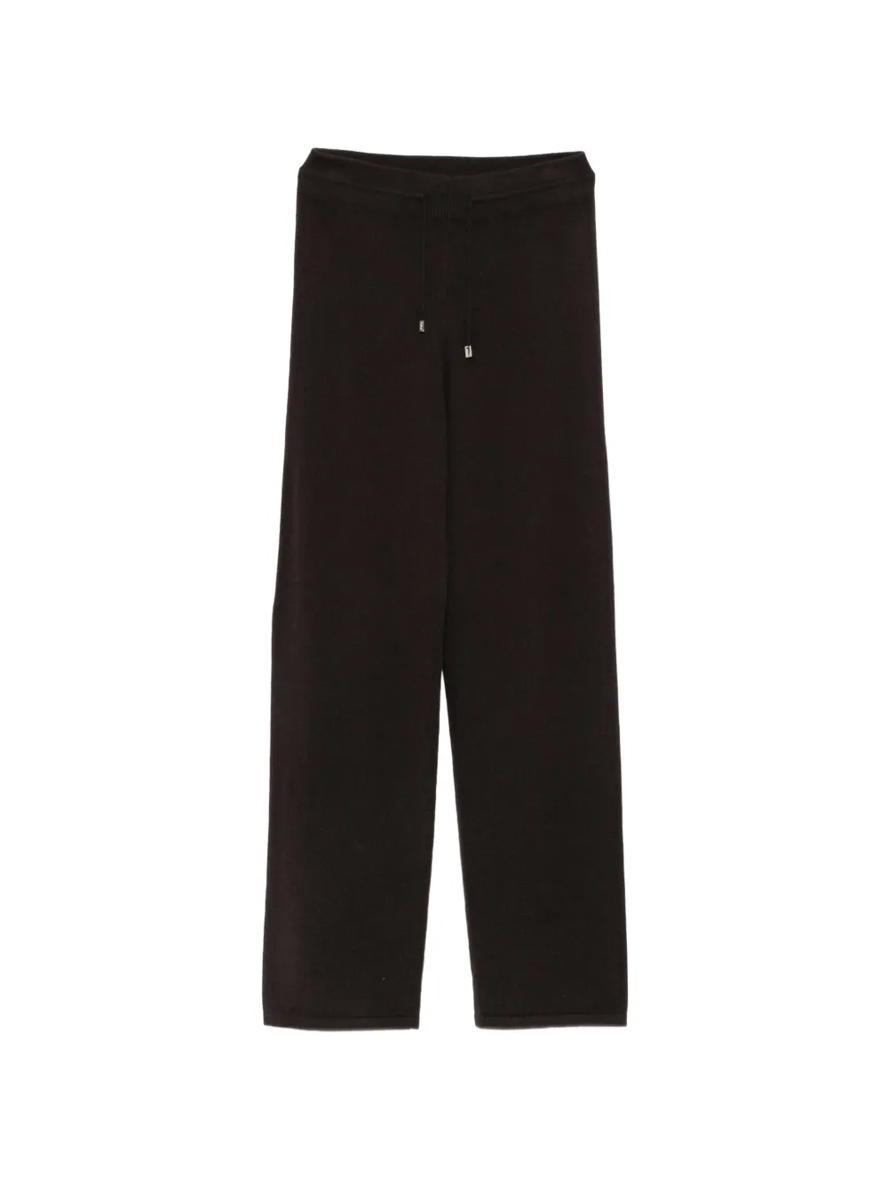 Malo drawstring knitted trousers - Marrone