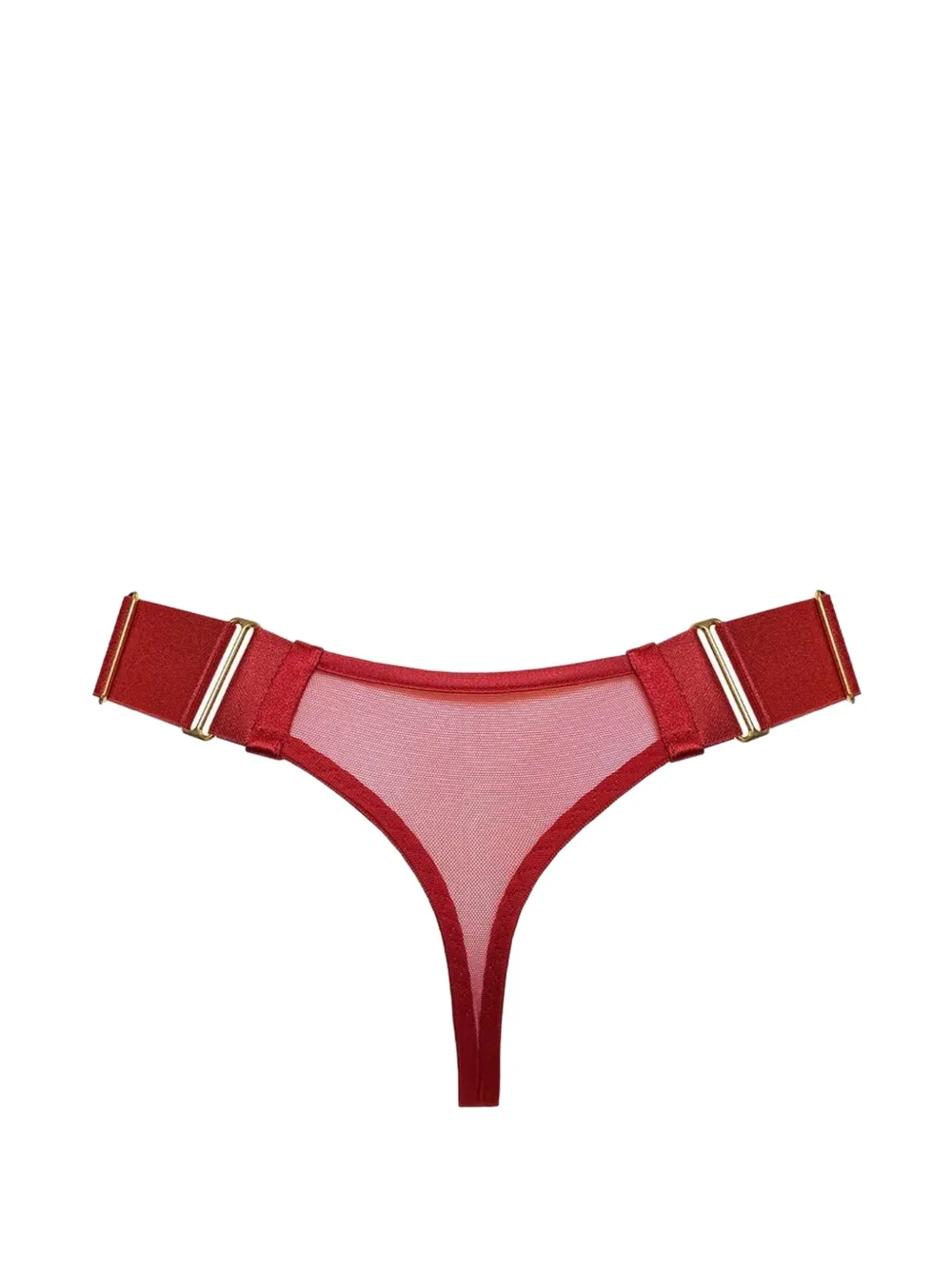 Bordelle Perizoma Signature a strati - Rosso