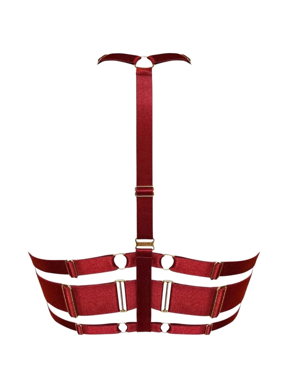 Bordelle Signature mesh wikkelbh Rood