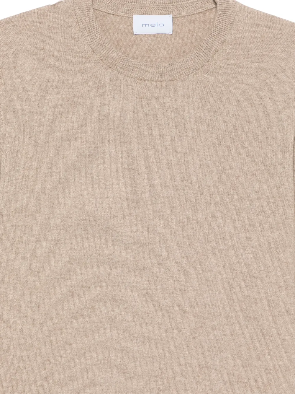 Malo Trui met hoge hals Beige