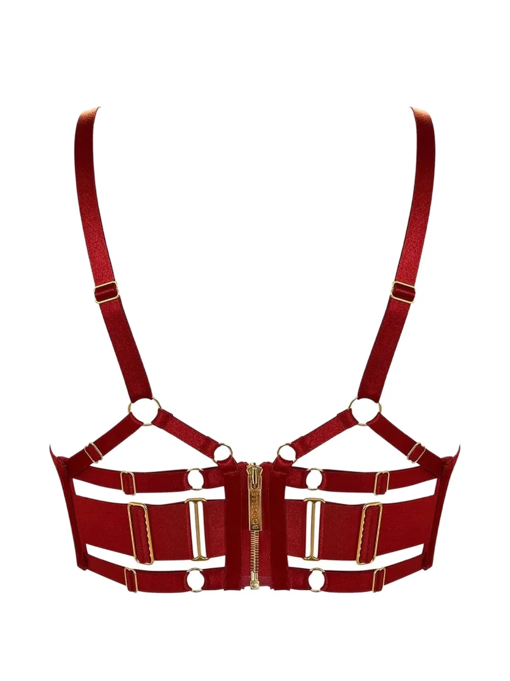 Bordelle Signature mesh balconette bh Rood