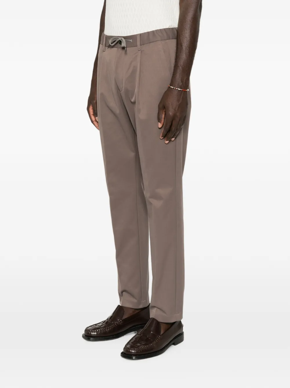 Herno Broek met trekkoord Grijs