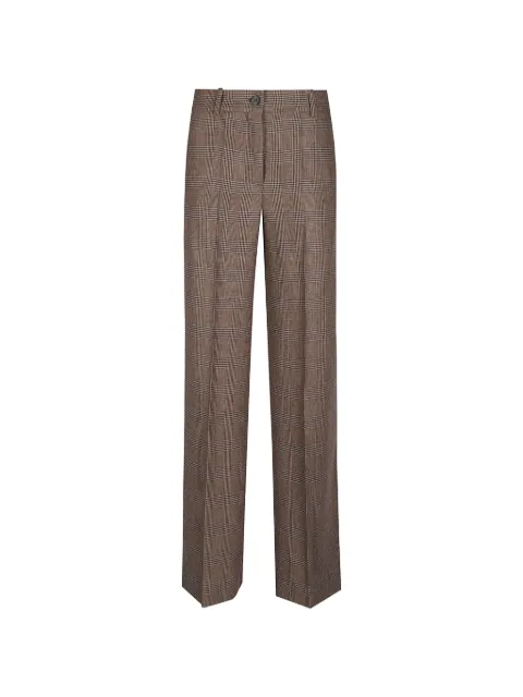 P.A.R.O.S.H. checked tailored trousers