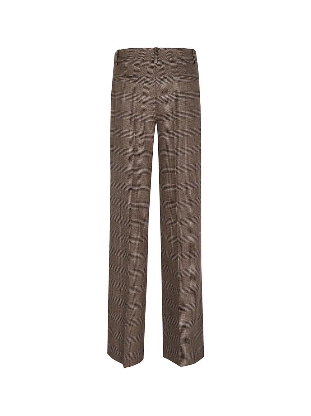 P.A.R.O.S.H. Geruite pantalon Bruin