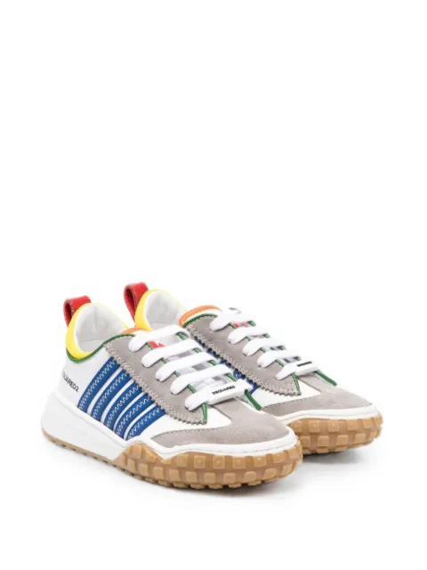 DSQUARED2 KIDS colour-block side-stripe sneakers