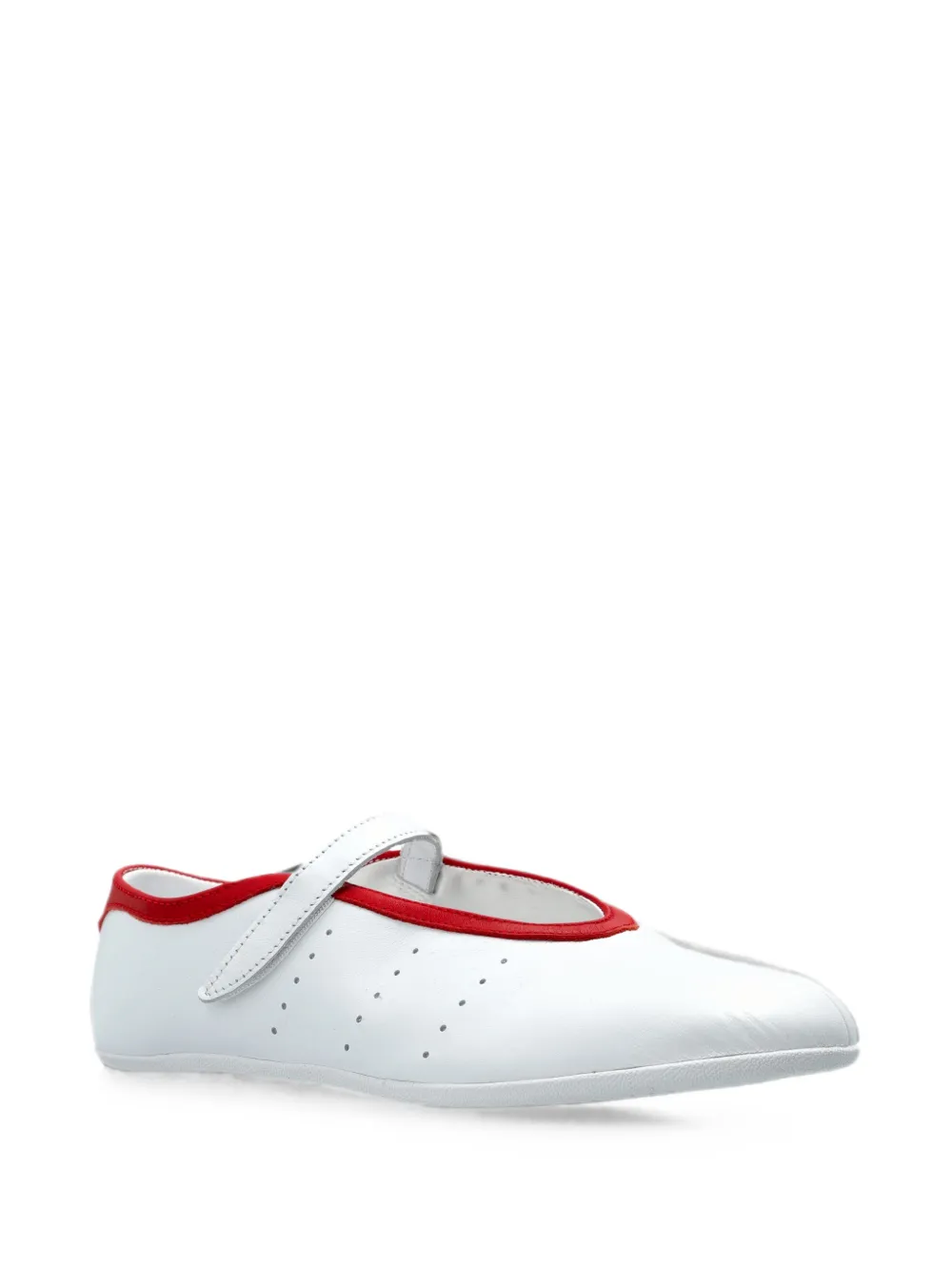 adidas Stan Smith Lo leather ballet flats Wit