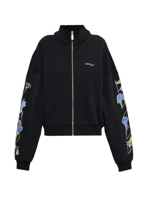 Off-White Arrows floral-print sweatshirt