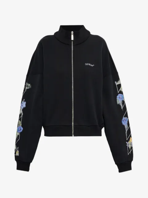 Off-White Arrows floral-print sweatshirt