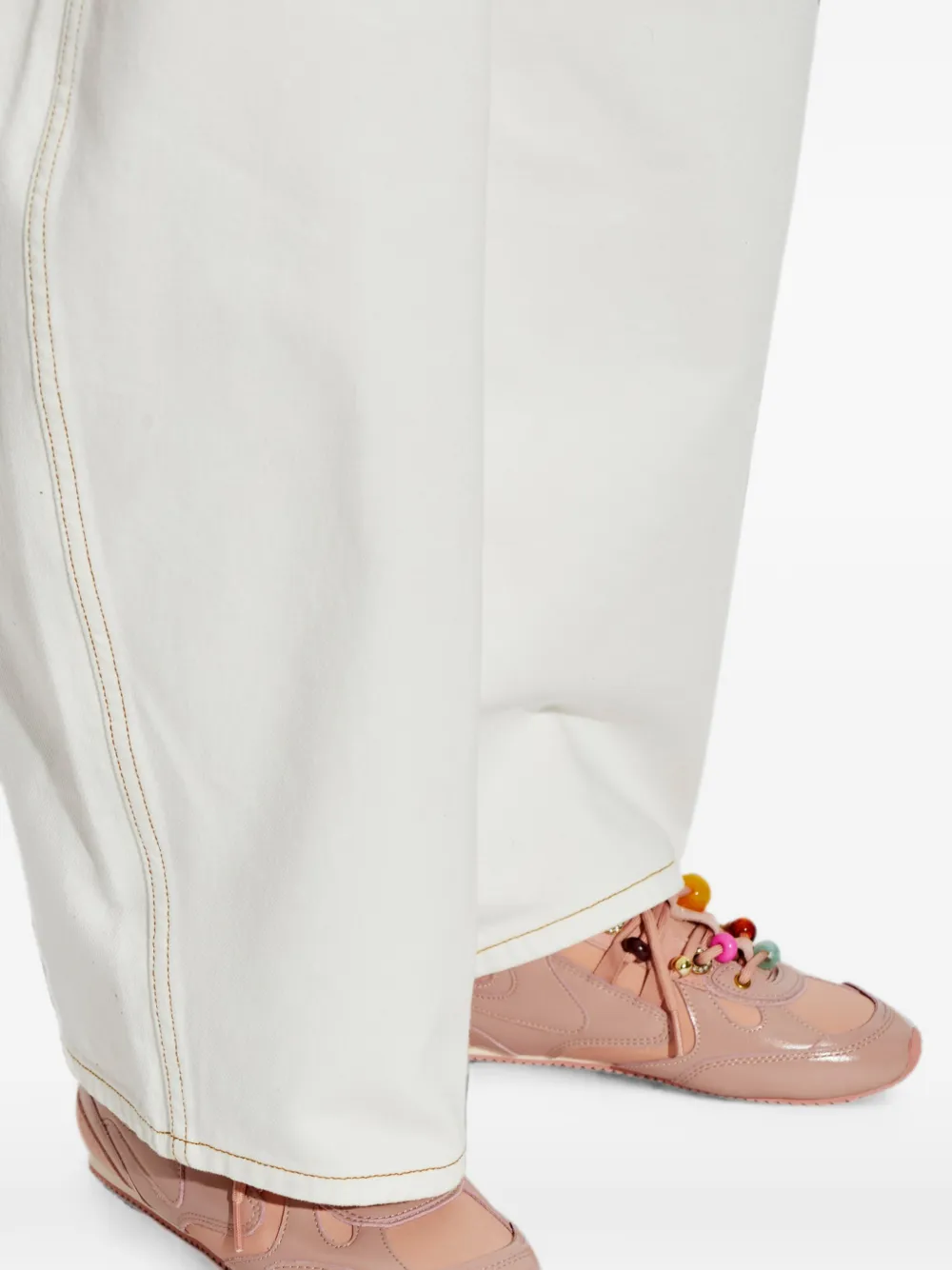 Kurt Geiger London Kurt Bead Slim Runner sneakers Roze