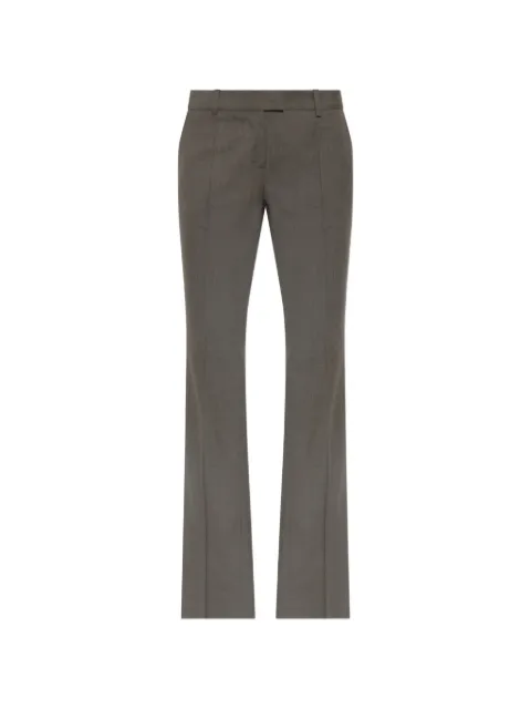The Attico pantalones acampanados con pinzas
