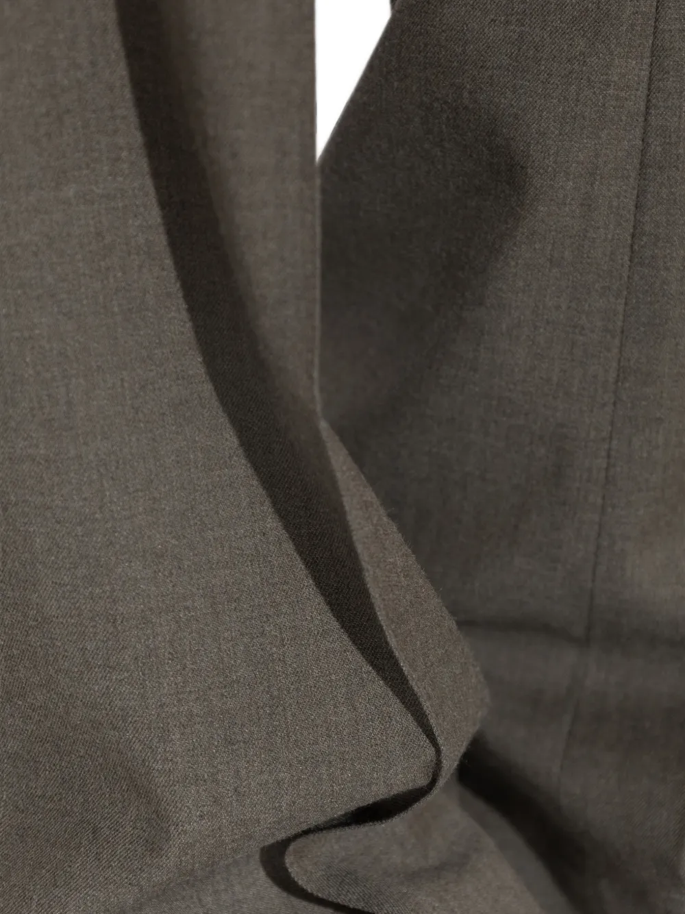 The Attico Flared pantalon Grijs