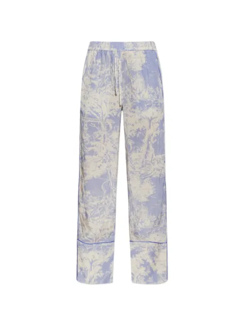 Off-White City printed piped trousers