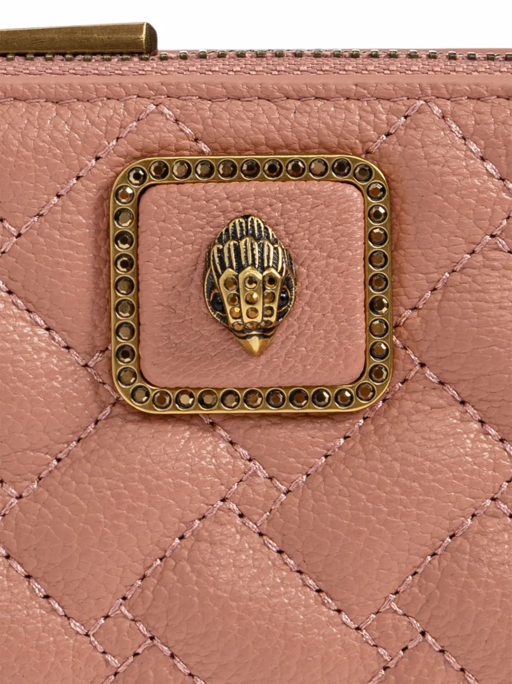 Kurt Geiger London Pimlico gewatteerde portemonnee Roze