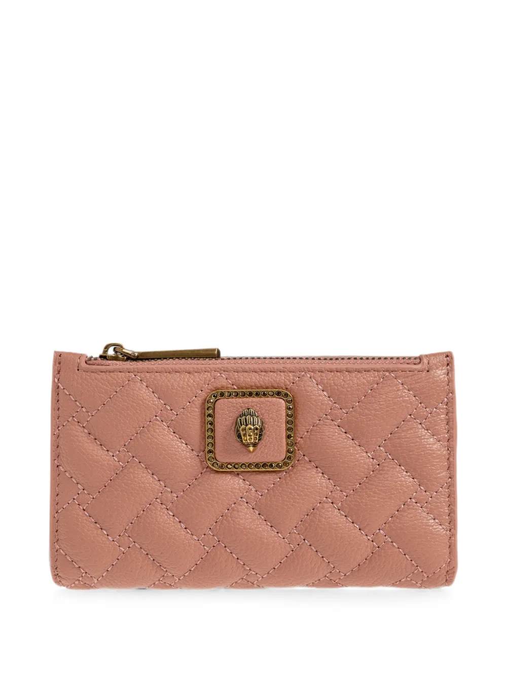 Kurt Geiger Quilted Pimlico Bifold Wallet In Rosa
