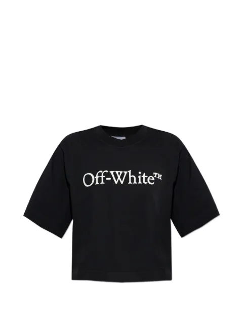 Off-White camiseta corta con logo