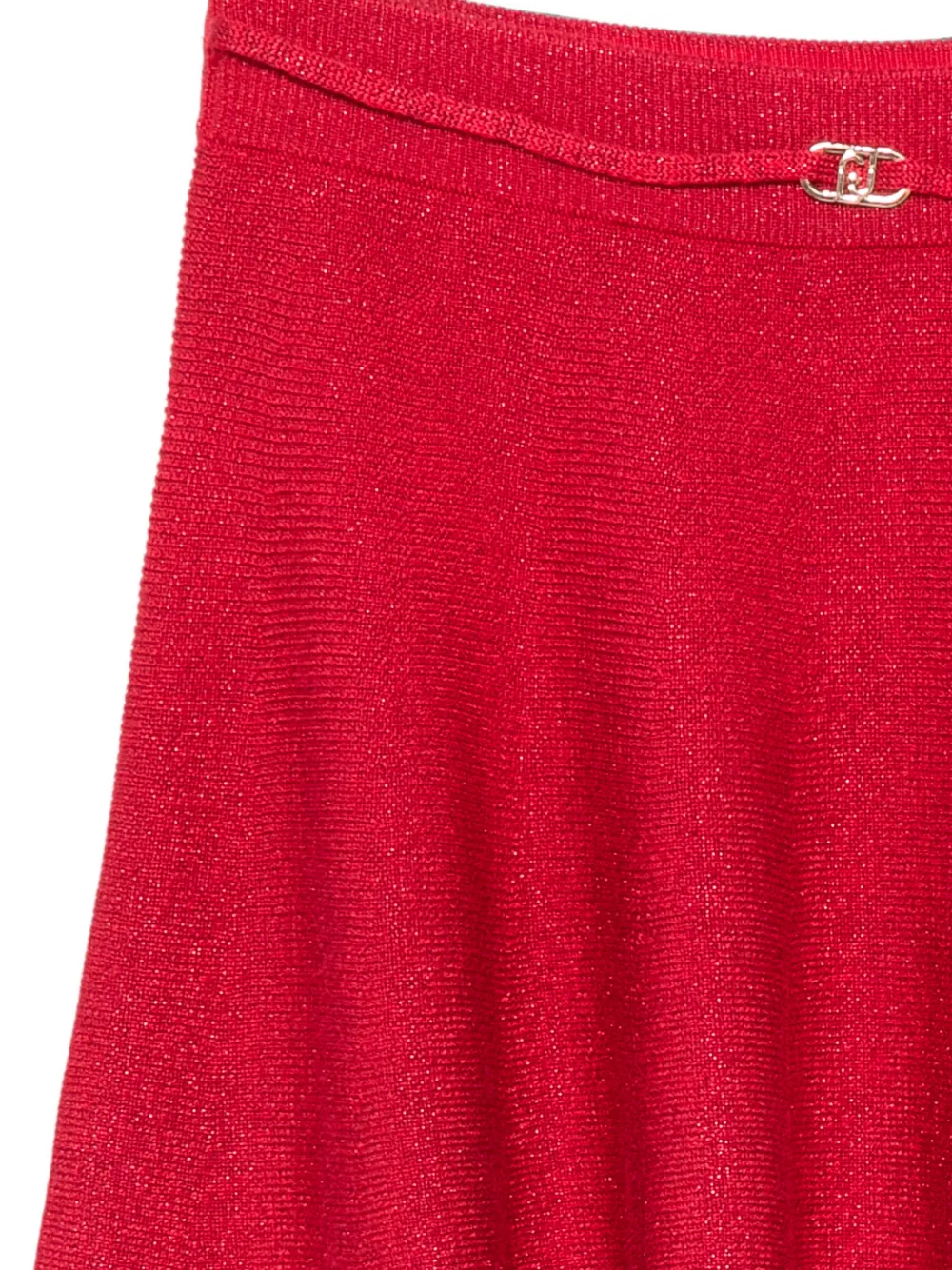 Liu Jo Kids Rok met logo-plakkaat Rood