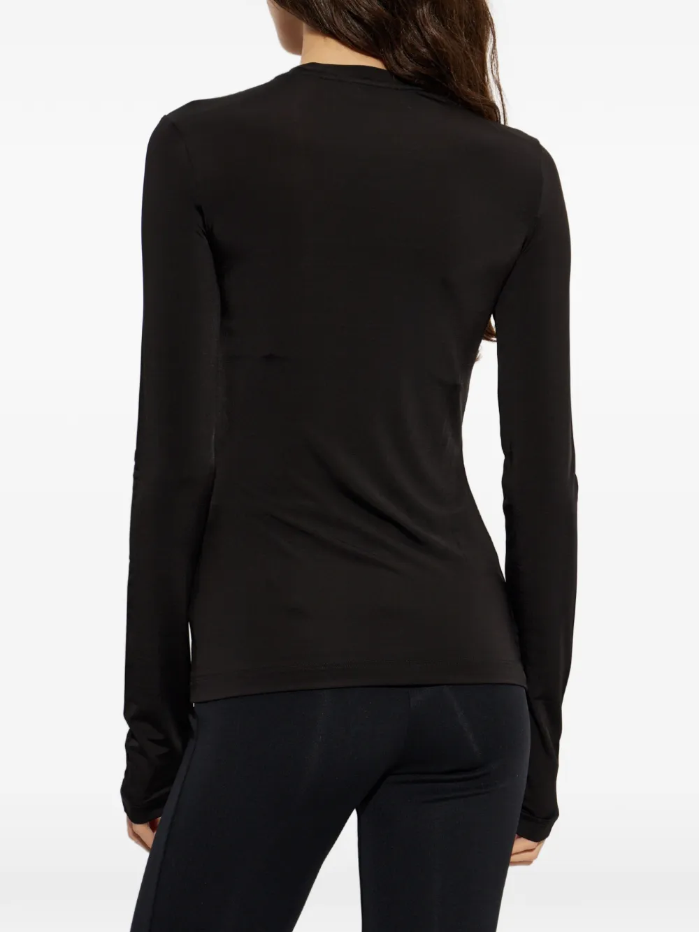 Off-White Top met logoprint Zwart