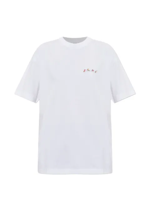 Off-White camiseta con logo estampado