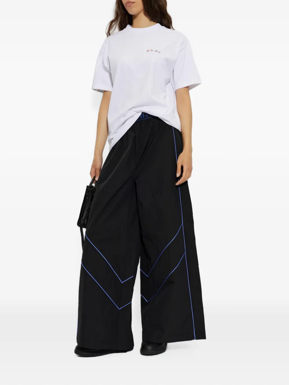 Off-White T-shirt met logoprint Wit