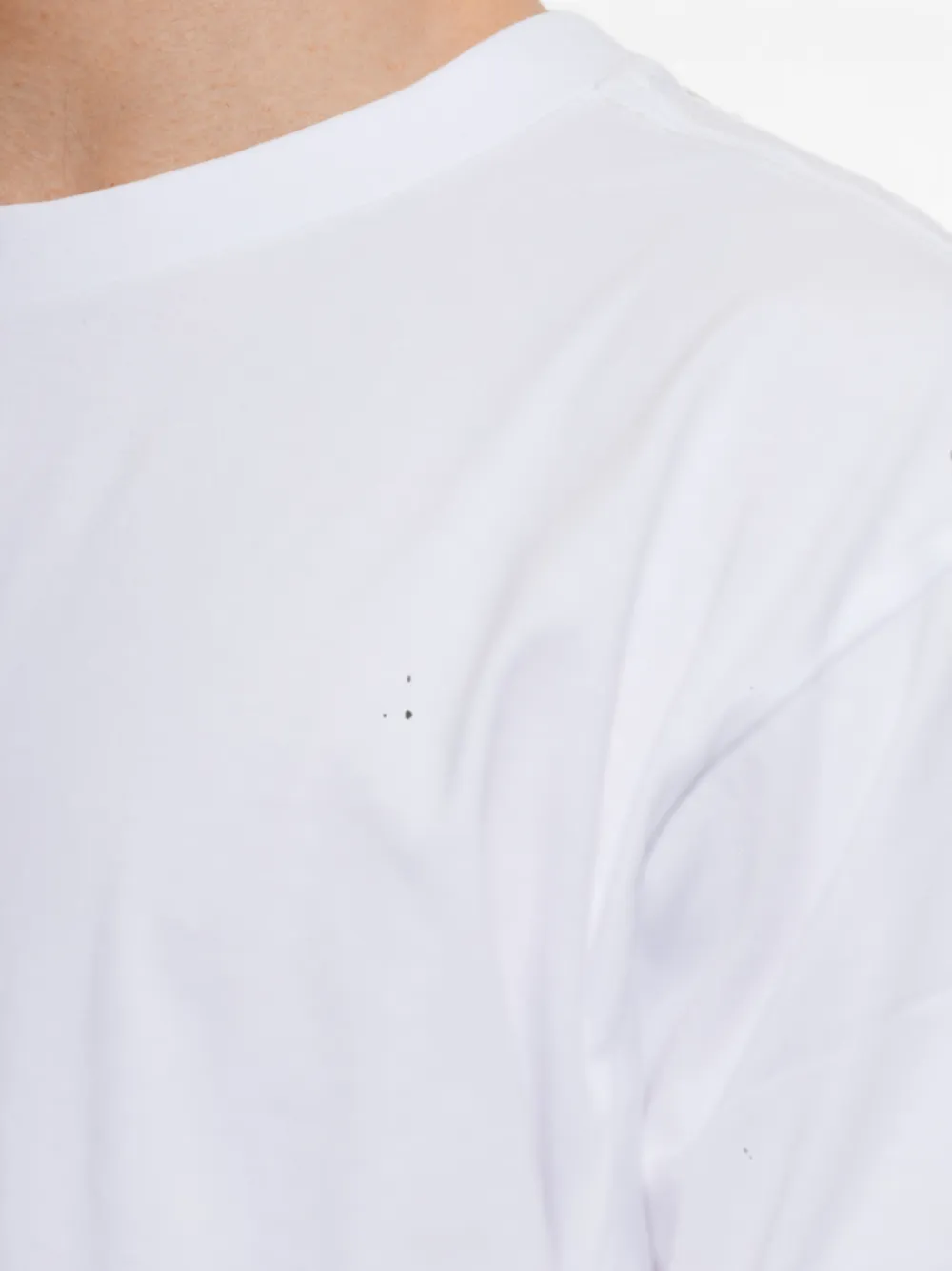rag & bone T-shirt met ronde hals Wit